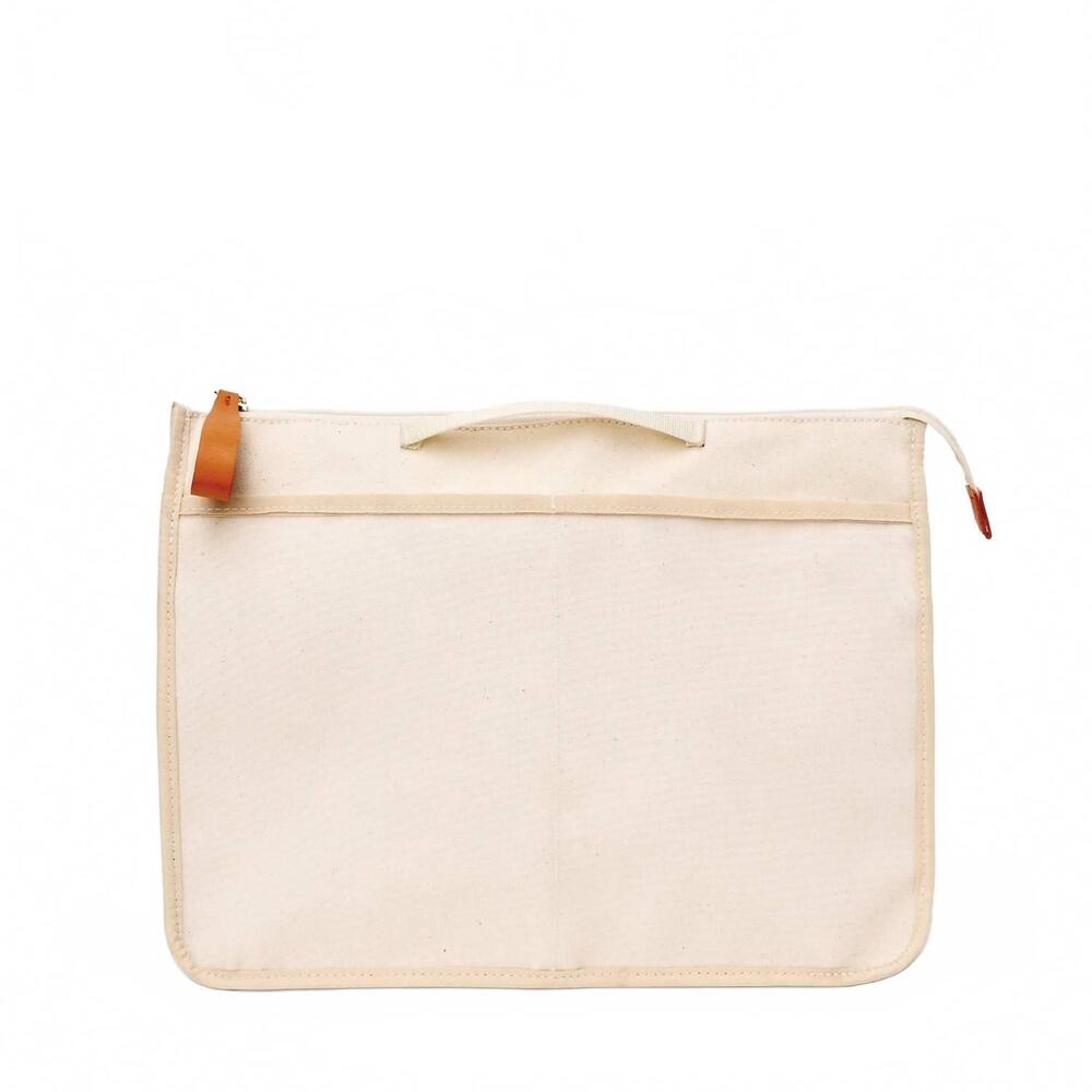NEW BOULEVARD women's biggy insert organizer in natural